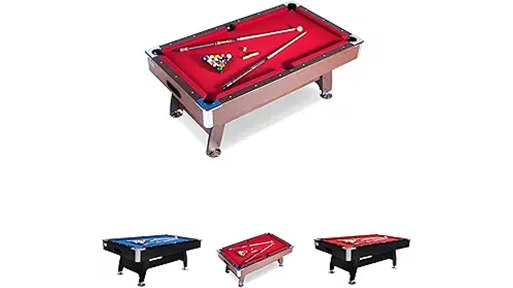 professional 7 foot billiard table