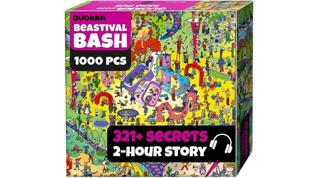 quokka 1000 piece animal puzzle