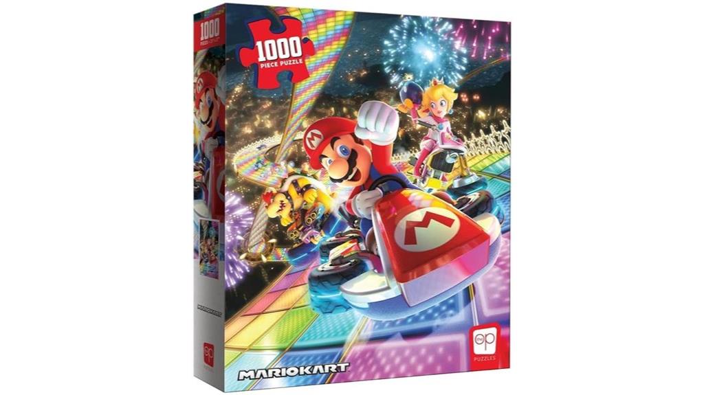 rainbow road mario puzzle