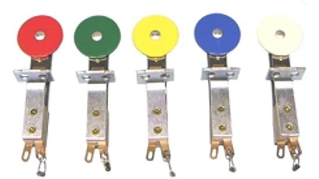 red round pinball target