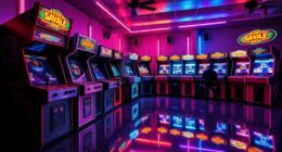 retro arcade game replicas