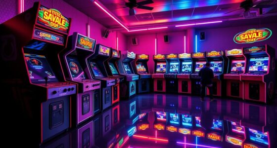 retro arcade game replicas