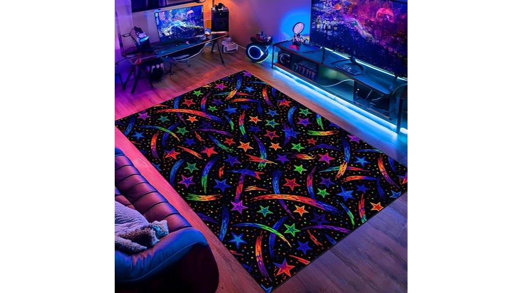 retro arcade gamer rug