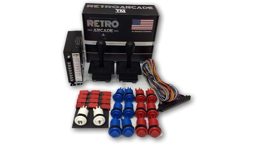 retro arcade multigame control kit