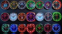 retro arcade wall clocks