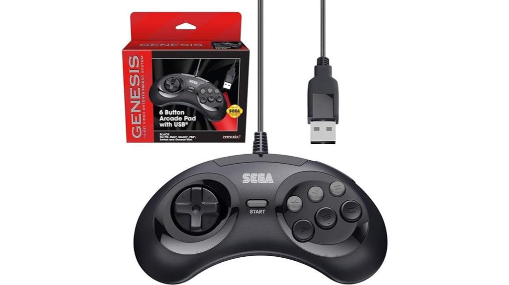 retro bit sega genesis controller