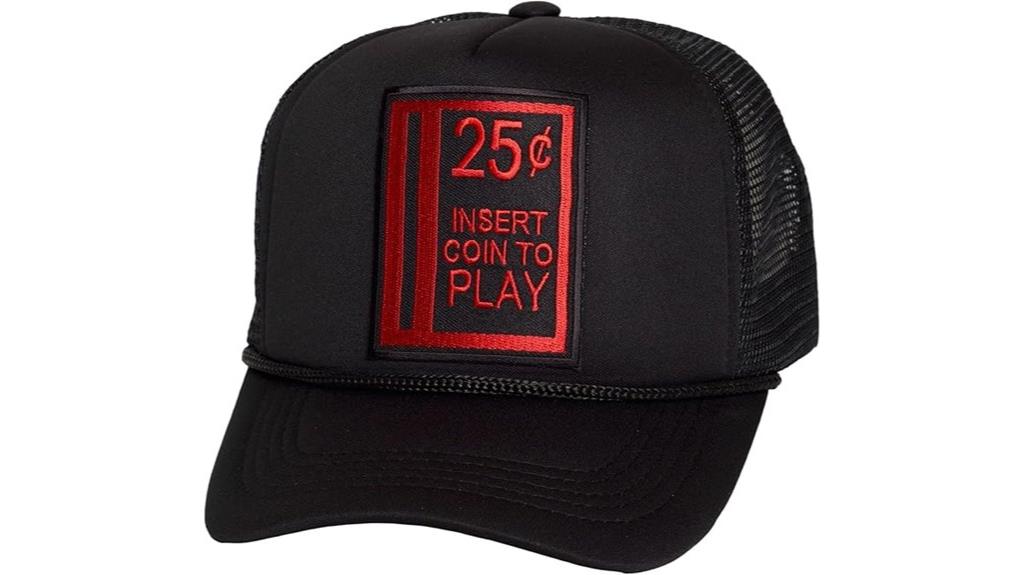 retro gamer coin hat