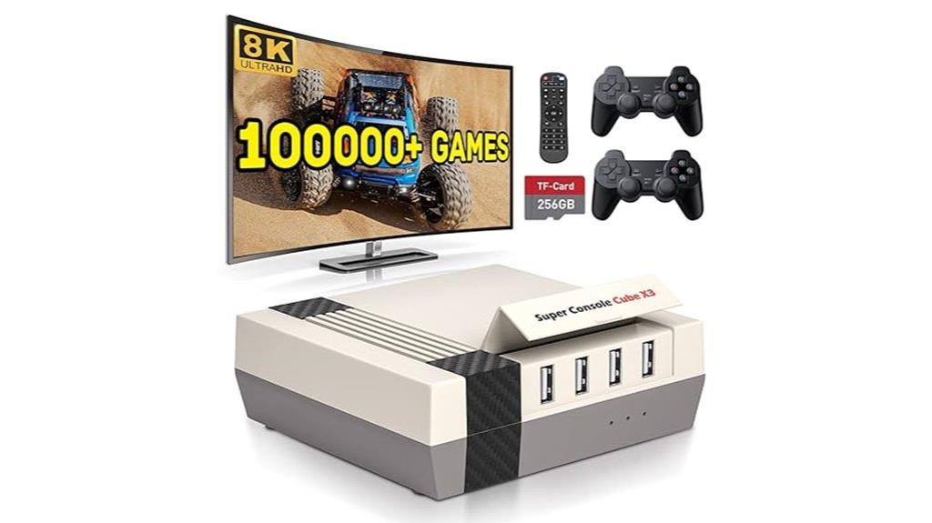 retro gaming console mega library