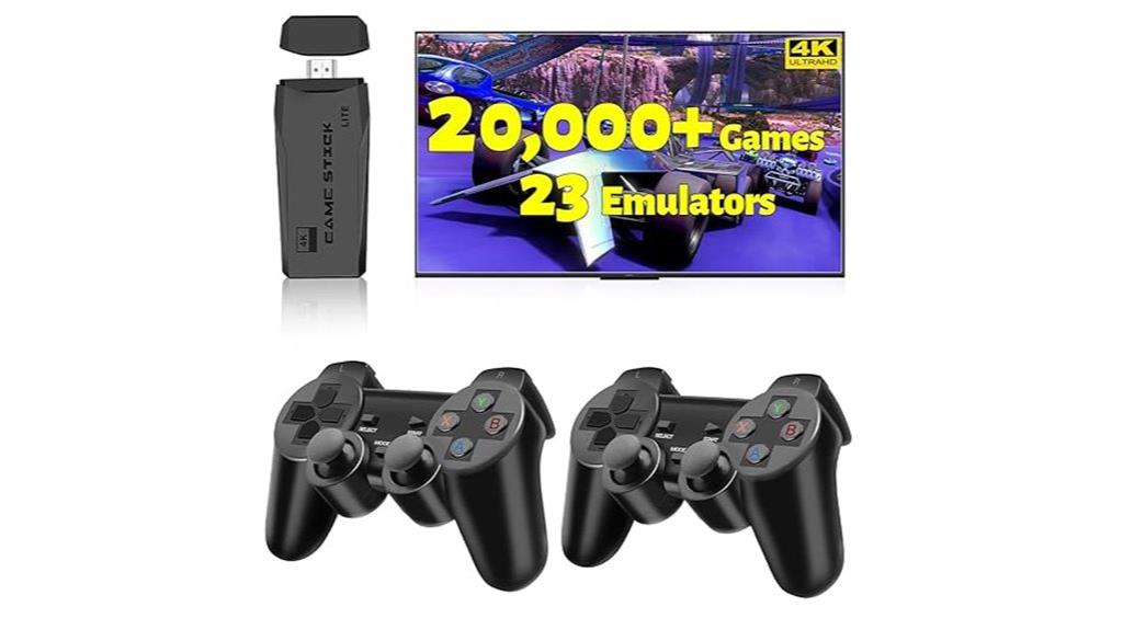 retro gaming console with 20 000 games