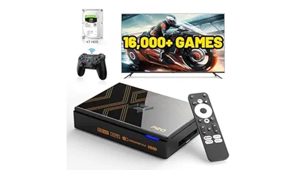 retro gaming console x5