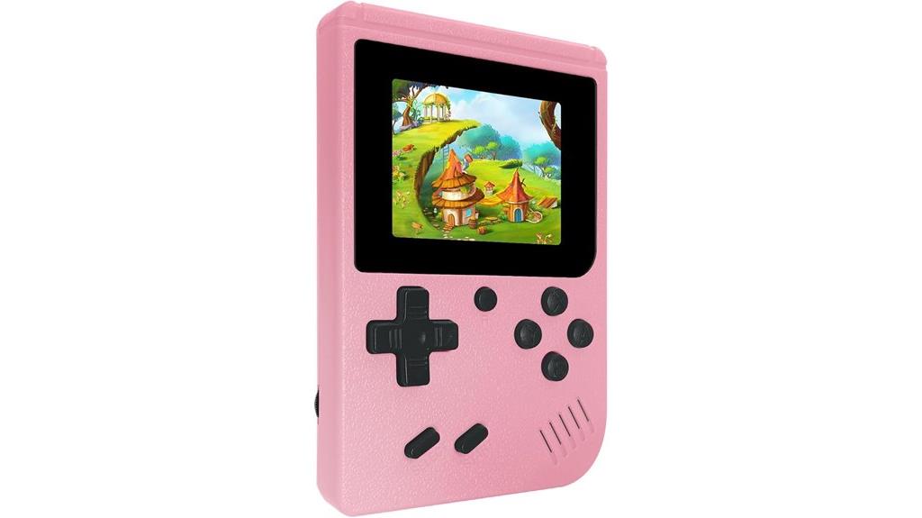 retro handheld console with 400 games