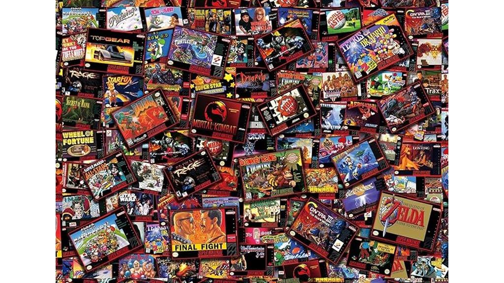 retro video game puzzle