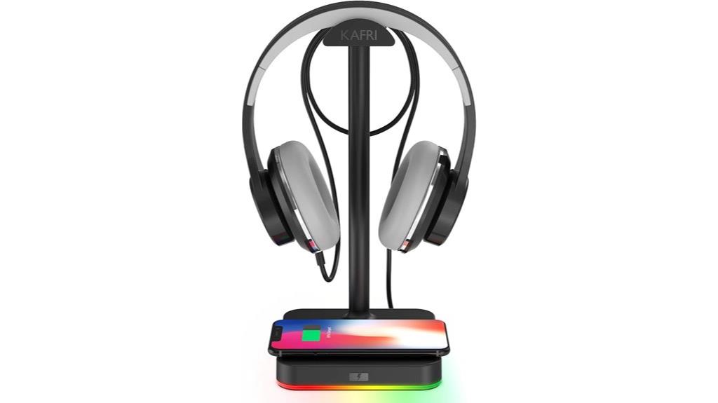 rgb wireless charging stand