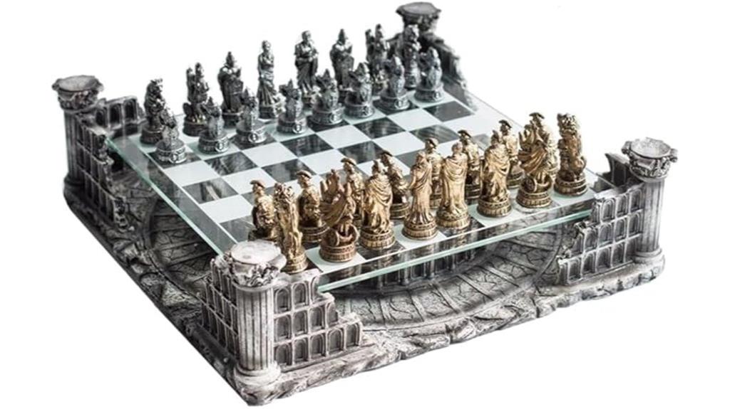 roman gladiator chess set