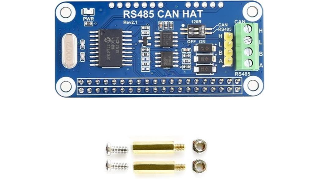 rs485 can hat raspberry pi