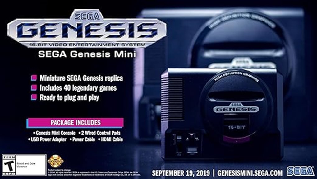 sega genesis mini console