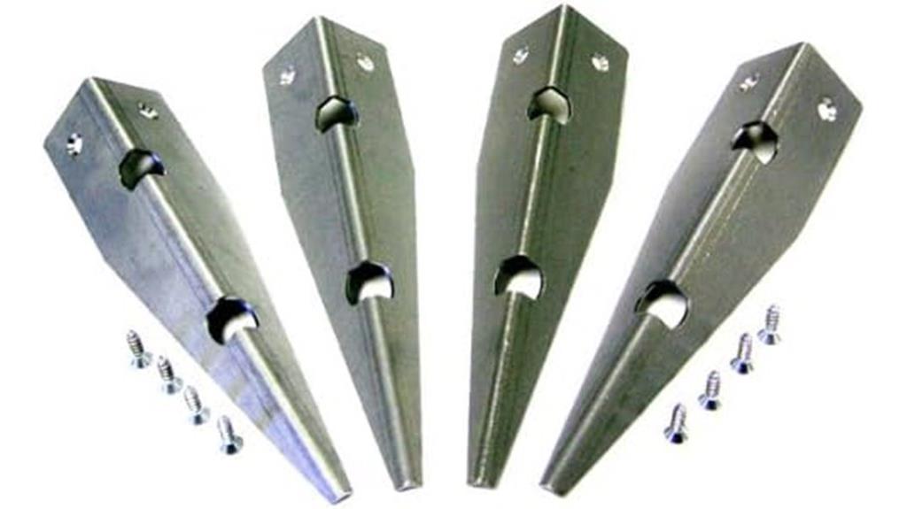 set of four leg protectors