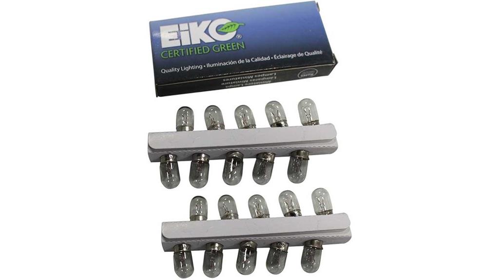 set of twenty clear bulbs