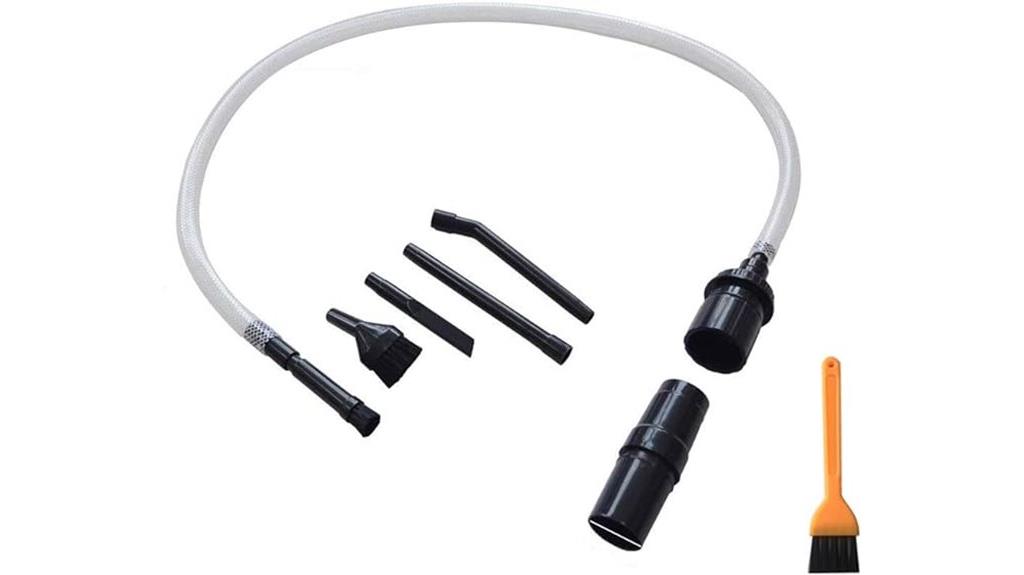 seven piece vacuum attachment set