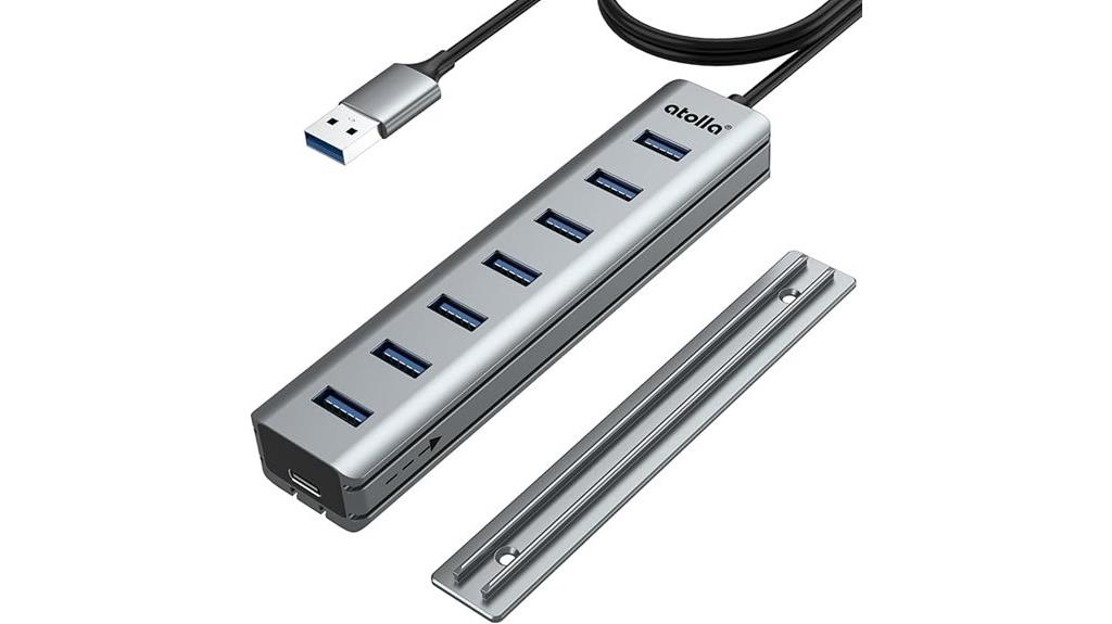 seven port usb hub