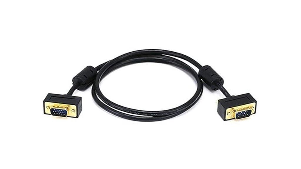 short ultra slim vga