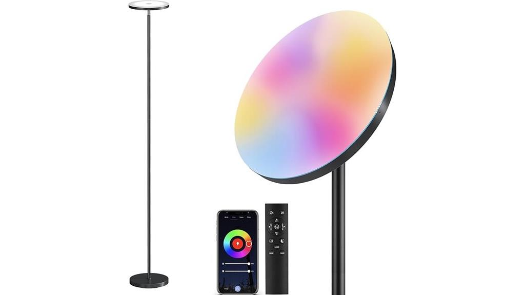 smart rgb floor lamp