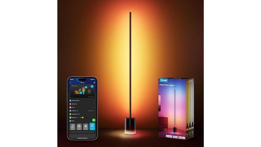smart rgbic floor lamp