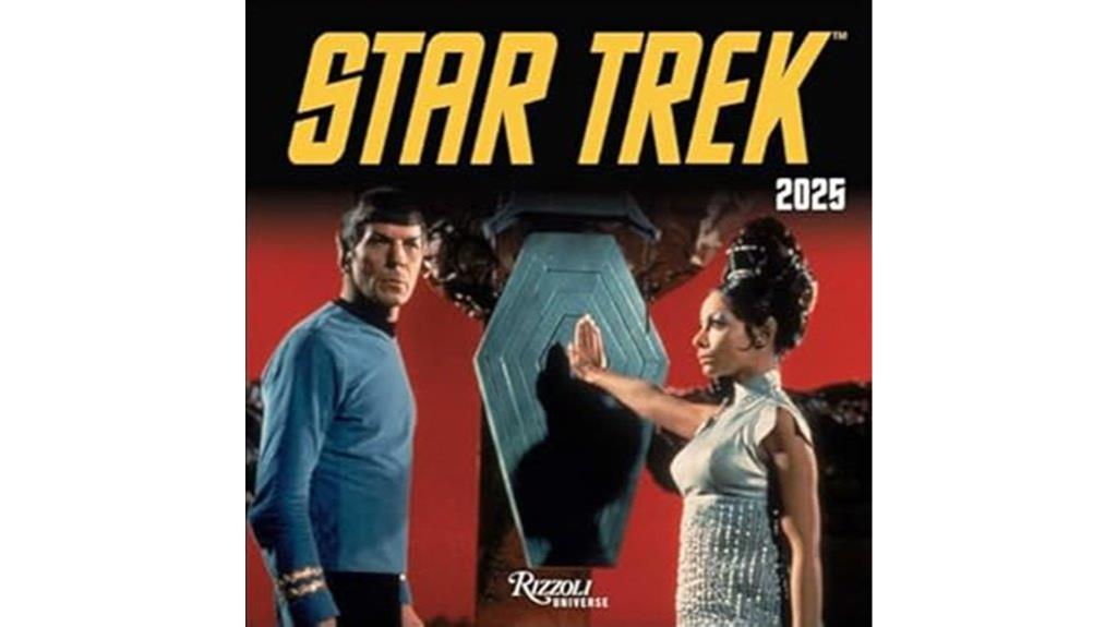star trek calendar 2025