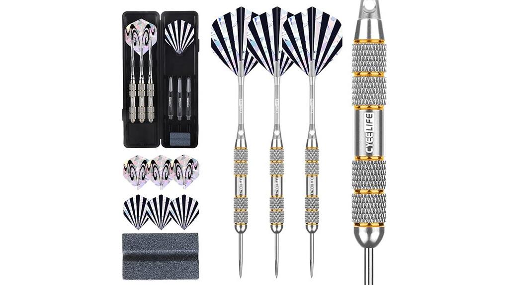 steel tip dart set