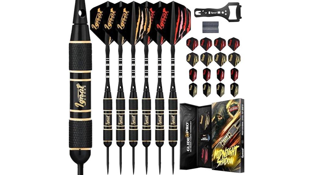 steel tip darts set