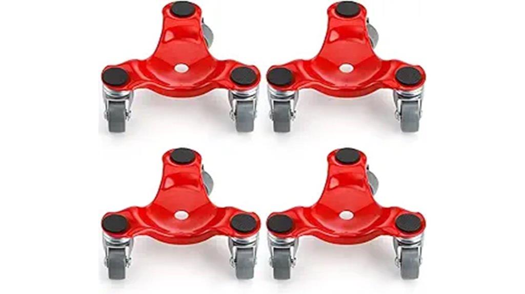 steel tri dolly set