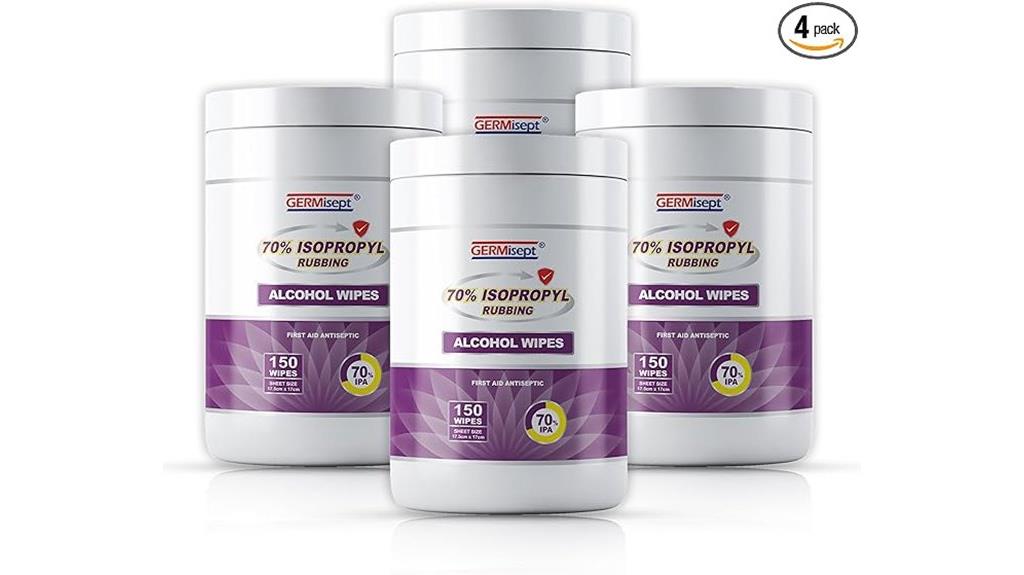 sterile alcohol wipes pack