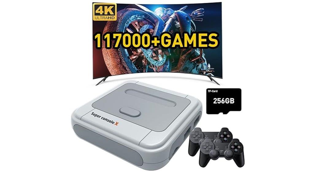 super console x with 117000 games