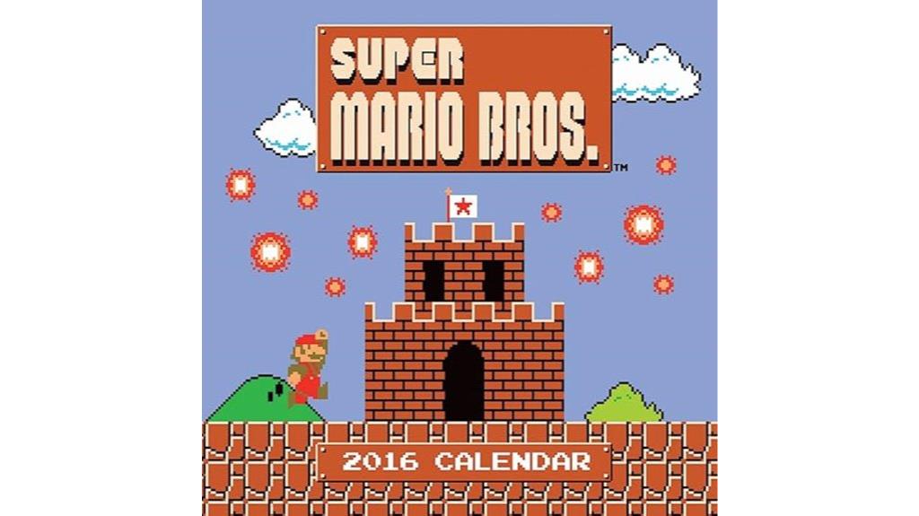 super mario 2016 calendar