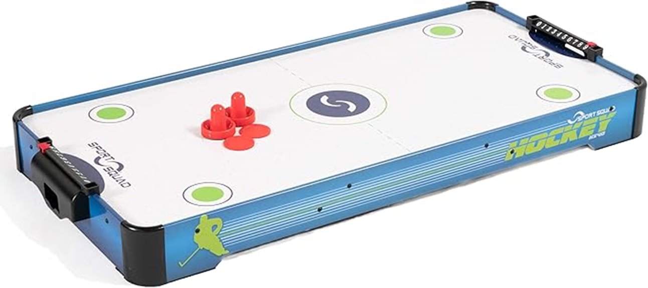 tabletop air hockey game