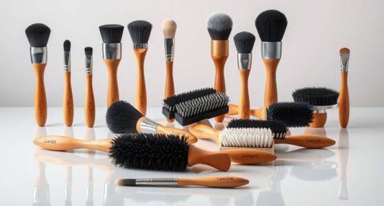 top anti static hair brush sets