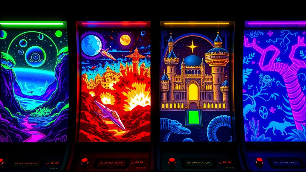 top arcade bezel designs