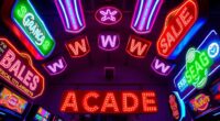 top arcade lighting options