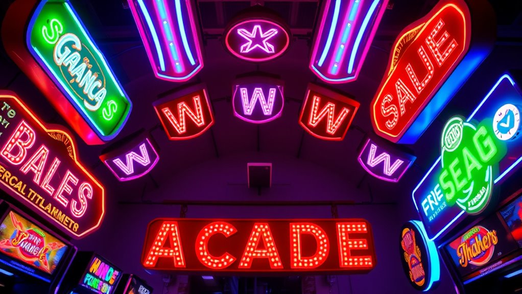 top arcade lighting options