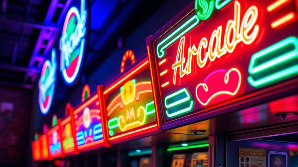 top arcade marquee lightboxes