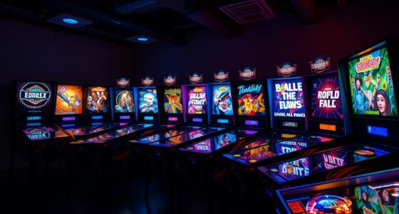 top digital pinball cabinets