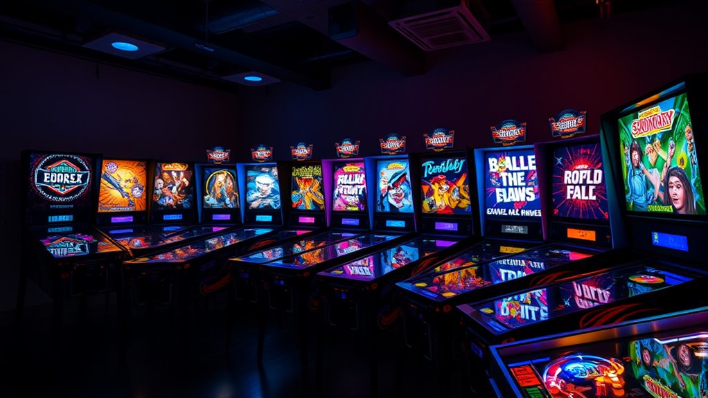 top digital pinball cabinets