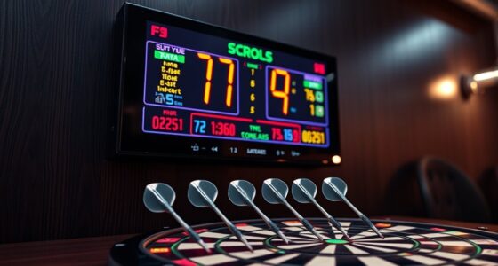 top electronic dart scoreboards