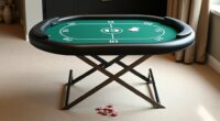 top folding poker tables