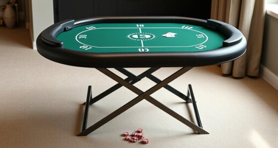 top folding poker tables