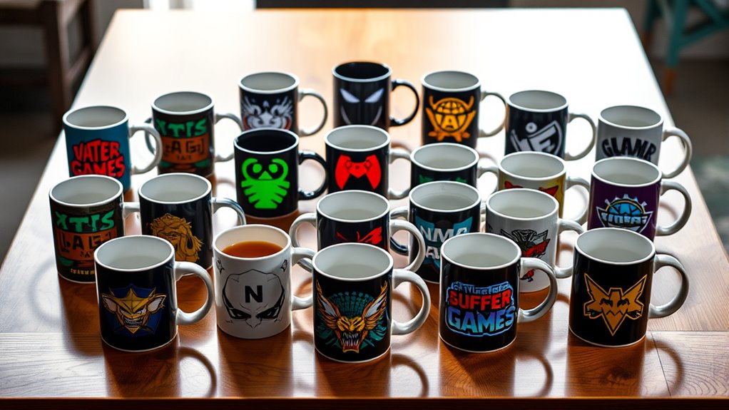 top gaming mug collection