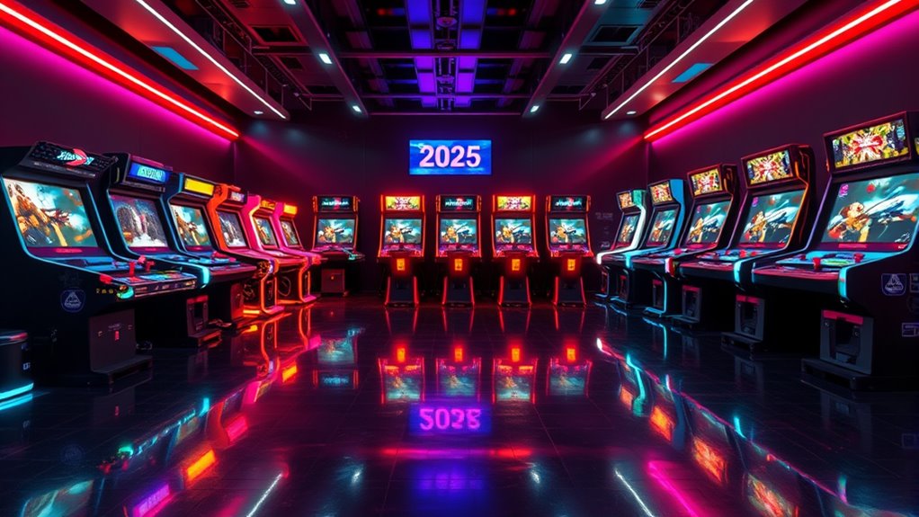 top light gun arcade systems