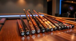 top luxury billiard cue sets