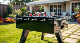 top outdoor foosball tables