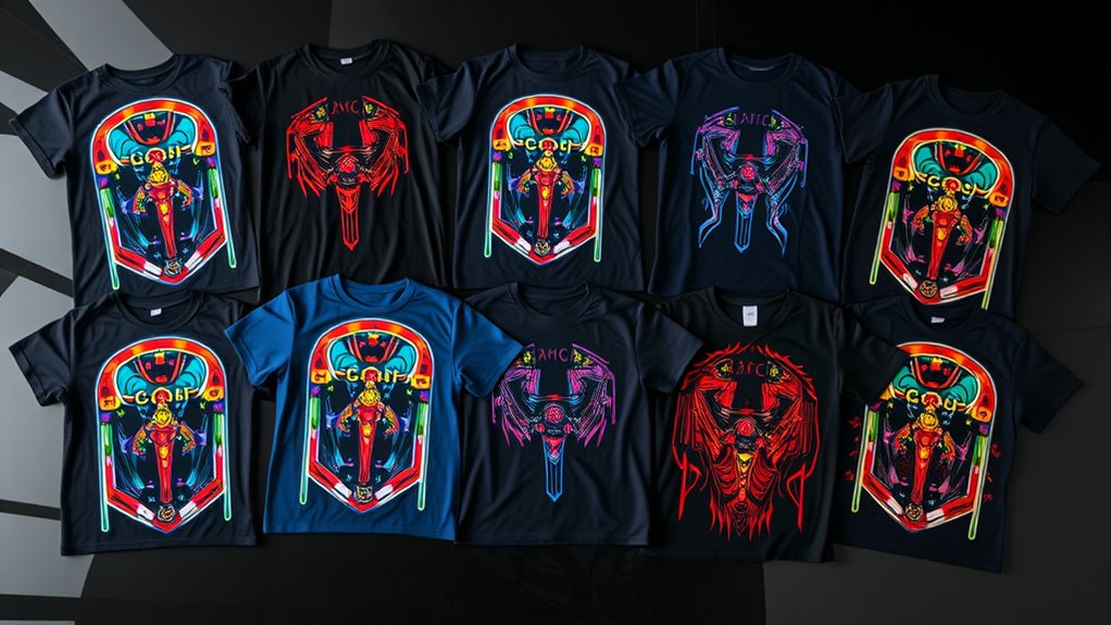 top pinball t shirt designs